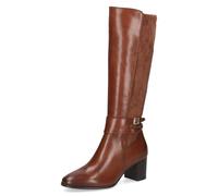 CAPRICE Damen 9-25501-45, Botas a la Altura de Rodilla Mujer, Cognac Comb, 40.5 EU
