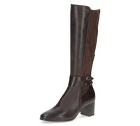 CAPRICE Damen 9-25501-45, Botas a la Altura de Rodilla Mujer, Dk Brown Comb, 37 EU