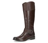 CAPRICE Damen 9-25517-45, Botas a la Altura de Rodilla Mujer, Dk Brown Comb, 40 EU