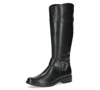 CAPRICE Damen 9-25517-45, Botas a la Altura de Rodilla Mujer, Napa Negra, 40.5 EU