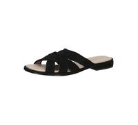CAPRICE Damen 9-27101-44, Sandalia Mujer, Piel Negra, 38 EU