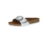 CAPRICE Damen 9-27401-44, Sandalia Mujer, Metal Plateado, 36 EU