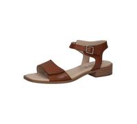 CAPRICE Damen 9-28202-44, Sandalia con talón Mujer, Cognac Nappa, 39 EU