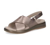 CAPRICE Damen 9-28208-44, Sandalias Planas Mujer, Gris Topo, 42 EU