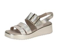 CAPRICE Damen 9-28300-46, Sandalias Planas Mujer, Lt Gold Metal, 39 EU