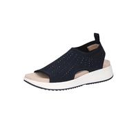 CAPRICE Damen 9-28706-42, Sandalias Planas Mujer, Ocean Knit, 36 EU