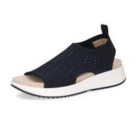 CAPRICE Damen 9-28706-42, Sandalias Planas Mujer, Ocean Knit, 42 EU
