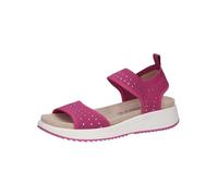 CAPRICE Damen 9-28710-44, Sandalias Planas Mujer, Pink Knit, 37 EU