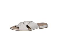 CAPRICE Femme 9-27100-42, Sandalias Planas Mujer, Napa Blanca, 40 EU