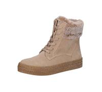 CAPRICE Forro Caliente para Mujer 9-26100-43, Botas de Moda, Arena Suede, 37 EU