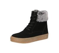 Caprice Forro Caliente para Mujer 9-26100-43, Botas de Moda, Piel Negra, 42 EU