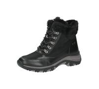CAPRICE Forro Caliente para Mujer 9-26223-43, Botas de Moda, Black Nappa Co, 36 EU