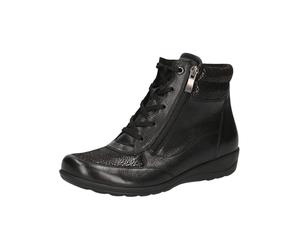 CAPRICE Forro Caliente para Mujer 9-26258-43, Botas de Moda, Peine Negro, 42 EU Ancho
