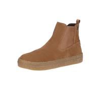 CAPRICE Forro Caliente para Mujer 9-26302-43, Botas de Moda, Cognac Suede, 36 EU