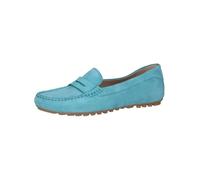CAPRICE Mocasín 9-24651-42 G-Wide, Blue Suede, 38 EU