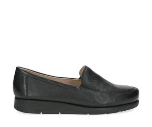Caprice- Mocasines Negros Cerrados para Mujeres- Shoes- Mujer- Negro- 37 EU- Mocasines Negros Cerrados para Mujeres