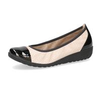 CAPRICE Mujer 9-22103-42, Zapatos Tipo Ballet, Color Carne, 38 EU