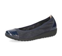 CAPRICE Mujer 9-22103-42, Zapatos Tipo Ballet, Nappa Azul Marino, 36 EU