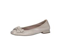 CAPRICE Mujer 9-22105-42, Zapatos Tipo Ballet, Blanco y Naranja, 37 EU