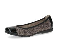 CAPRICE Mujer 9-22152-41 Bailarinas, Black Leo Comb, 38 EU