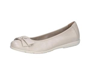 CAPRICE Mujer 9-22153-42, Zapatos Tipo Ballet, Blanco y Naranja, 37 EU