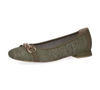 CAPRICE Mujer 9-22503-42, Zapatos Tipo Ballet, Cactus Comb, 39 EU