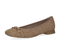 CAPRICE Mujer 9-22503-42, Zapatos Tipo Ballet, Muscat, 36 EU