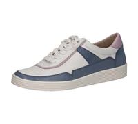 CAPRICE Mujer 9-23757-42, Zapatillas, Azul Rayas, 36 EU