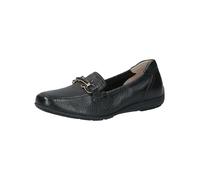 CAPRICE Mujer 9-24654-42, Mocasín Plano, Piel Negra, 41 EU