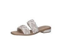 CAPRICE Mujer 9-27101-42, Sandalias Planas, White Rose Com, 42 EU