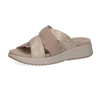 CAPRICE Mujer 9-27203-42, Sandalias Planas, Cogn Rose Gold, 37 EU