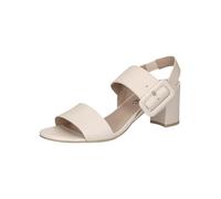 CAPRICE Mujer 9-28306-42, Sandalia con talón, Blanco Mate, 40 EU