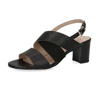 CAPRICE Mujer 9-28309-42, Sandalia con talón, Peine Negro, 36 EU