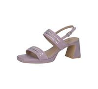 CAPRICE Mujer 9-28315-42, Sandalia con talón, Merlot Croco, 38 EU