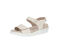 CAPRICE Mujer 9-28701-42, Sandalias Planas, Crema nacarada, 39 EU