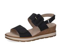 CAPRICE Mujer 9-28753-42, Sandalias con cuña, Ocean Nubuc, 38 EU