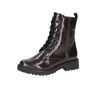 CAPRICE Mujer Encaje Boot Heel 9-25217-43, Botas Cortas al Tobillo, Tablero Naplak, 36 EU
