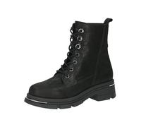 CAPRICE Mujer Encaje Boot Heel 9-25218-43, Botas Cortas al Tobillo, Color Negro, 37 EU
