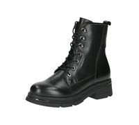 CAPRICE Mujer Encaje Boot Heel 9-25218-43, Botas Cortas al Tobillo, Color Negro, 39 EU