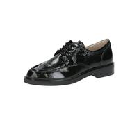 CAPRICE Mujer Lace-up 9-23303-43, Oxford Plano, Napa Negra, 42 EU