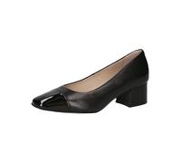CAPRICE Mujer Zapatos de tacón pequeño Elegante, Peine Negro, 39 EU