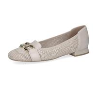 CAPRICE Pantuflas para Mujer 9-24201-46, Color Blanco Roto, Talla 38 EU