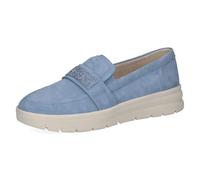 CAPRICE Pantuflas para Mujer 9-24700-46, Azul Gamuza, 37 EU