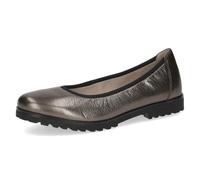 CAPRICE Piombo Metal 9-22151-45 - Bailarinas para Mujer, Talla 39 EU, Piombo Metal, 39 EU