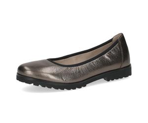 CAPRICE Piombo Metal 9-22151-45 - Bailarinas para Mujer, Talla 41 EU, Piombo Metal, 41 EU