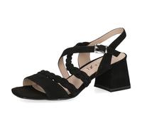 CAPRICE Sandalia 9-28301-42 G-Wide, Piel Negra., 39 EU