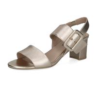 CAPRICE Sandalia 9-28306-42 G-Wide, Lt Gold Metal, 36 EU