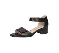 CAPRICE Sandalia de mujer con tacón 9-28204-44, Napa negra, talla 37 EU, Color negro., 37 EU