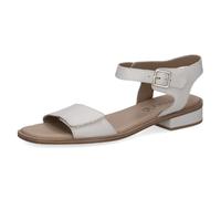 Caprice Sandalia de tacón para mujer 9-28202-44, color blanco napa, 40 EU