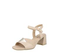 CAPRICE Sandalias capuchino / plata 40 EUR